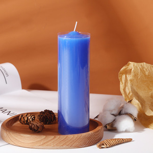 <span class=keywords><strong>Bougie</strong></span> Bouddha extra-large en paraffine, 60 heures de combustion, rouge vif et blanc, pour Noël, éclairage d'urgence domestique, étanche et longue durée - Product Image 4