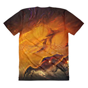 T-shirt à sublimation en polyester pour femmes T-shirt décontracté imprimé léger à la mode T-shirt à sublimation graphique personnalisé - Product Image 5