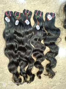 Extensiones de cabello Remy Virgen del templo del sur de la India Cabello humano ondulado profundo de templos de confianza - Product Image 5