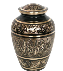 Urna de cremación de elefante de colores, con intrincado patrón floral. Disponible a precio mayorista. - Product Image 3