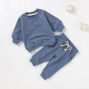 Ensemble de survêtement décontracté respirant et écologique de haute qualité, deux pièces, hommes femmes, logo personnalisé, sweat-shirt à capuche, jogging unisexe, polyester/coton - Product Image 5