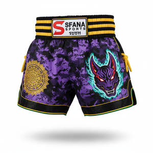 Shorts de Muay Thai haute performance pour hommes - Construction durable, respirante et à séchage rapide, personnalisable pour le kickboxing, le MMA et la boxe - Product Image 6