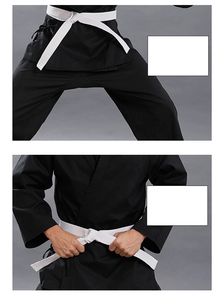 100% coton karaté Gi pour adultes respirant Arts martiaux uniforme pour karaté Judo Jiu Jitsu formation Durable Kimono formation - Product Image 3