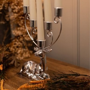 Portavelas de metal de diseño antiguo Premium mejor calificado para decoración de eventos e interiores temáticos vintage decorativos - Product Image 2