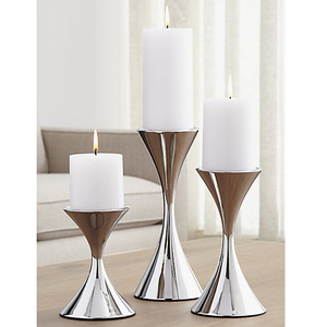 Tableware Decor Home & Hotels Luxury Religious Candles Holder Set Pillar <b>Candlestick</b> Holders Light Candle - Product Image 3