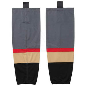 ICE Hockey Socks Winter Digital Printing Cuff Logo Breathable Eco-Friendly <b>Knee</b> <b>High</b> Customized Colors Customized Fabric Boost - Product Image 1