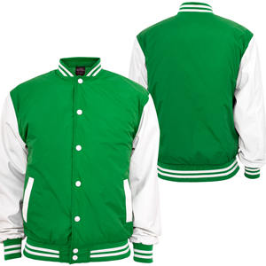 Chaqueta Universitaria de Béisbol con Atractivo Diseño para Venta en Línea, Chaqueta Bomber Universitaria Bordada para Estudiantes - Product Image 6