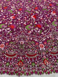 Lehengha détails tissu Chinon fil de travail avec Sequnce taille jusqu'à 44 intérieur Micro - Product Image 4