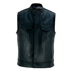 Gilet personnalisé de haute qualité pour hommes, style club, à col montant, doublure en satin cachemire, service de fabrication hivernale professionnelle - Product Image 1