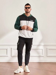 Vente en gros OEM sweat à capuche personnalisé pour hommes sweat-shirt à capuche léger pull-over pour hommes logo personnalisé et couleurs disponibles - Product Image 6