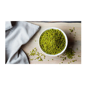 Prix de gros bon marché haricot mungo vert sélectionné Dal haricot mungo pour la nourriture, la germination, taille3.0mm-4.0mm - Product Image 2