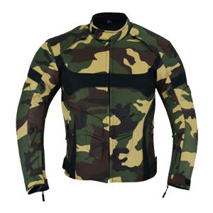 Revêtement PVC personnalisé Vestes de sécurité réfléchissantes pour motocyclette Imperméable Imperméable Vêtements de course automobile Veste de moto camouflage - Product Image 1