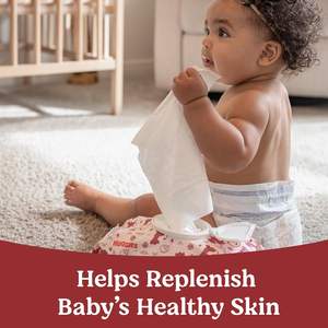 Lingettes pour bébé parfumées Huggies Nourish, 6 paquets à bouton-poussoir (336 lingettes au total) - Product Image 2