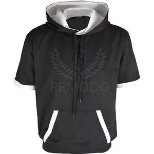 Sudaderas con capucha para hombre Conjunto corto Sudaderas con capucha de último estilo Conjunto corto Diseño único de calidad premium - Product Image 4