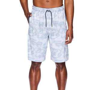 Pantalones cortos de gimnasio para hombre de secado rápido personalizados al por mayor, ropa de entrenamiento elástica con cintura elástica, ropa informal sólida antiarrugas para correr - Product Image 6