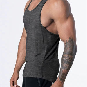 Débardeur de fitness à séchage rapide pour hommes, gilet sans manches pour l'entraînement, sport décontracté - Product Image 4