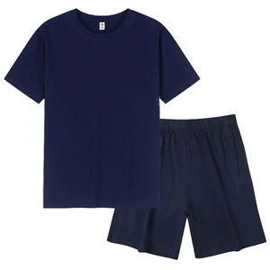 Ensemble short et t-shirt unisexe d'été personnalisés, survêtements décontractés, ensemble short et t-shirt à manches courtes, deux pièces - Product Image 2