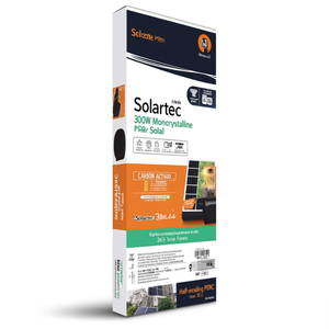 Panneau solaire monocristallin PERC demi-cellule Solartec 300W 36V - Product Image 2