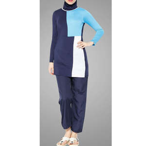 Nuevo Diseño, Ropa Deportiva Musulmana para Mujer, Talla Grande, con Cremallera, Logotipo y Patrones Personalizables de Alta Calidad, Algodón - Product Image 1