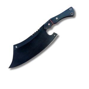 Couperet de chef professionnel avec lame en acier au carbone faite à la main et poignée en corne Couteau de cuisine de haute qualité en gros. - Product Image 1