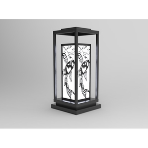 DNT.001.09 Lampe solaire LED de jardin haut de gamme 220V AC/DC IP65 étanche blanc chaud CCT 3000K pour aménagement paysager - Product Image 3