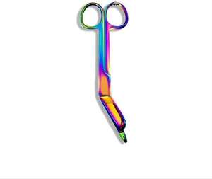 Medicab Sharp - Juego de Tijeras Quirúrgicas Manuales de Acero Inoxidable Multicolor de 5.5 Pulgadas, Garantía de 5 Años, Estándar de Seguridad-MOL - Product Image 2