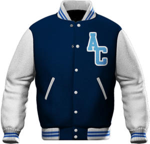 Blouson d'aviateur d'hiver vintage décontracté pour hommes de grande taille Conception de mouton Logo personnalisé Respirant Chaleur Bouton Uni Letterman Vente en gros - Product Image 1