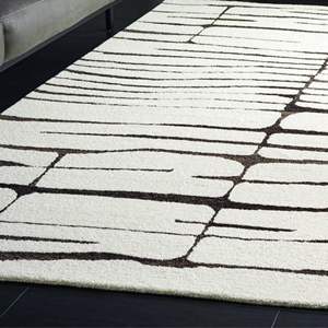 Tapis moderne de haute qualité en laine nouée à la main, à boucles, au design original, rembourré, antidérapant, antimicrobien, résistant aux taches, adapté aux animaux domestiques - Product Image 3