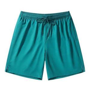 Cintura con cordón de calidad superior Verano Transpirable Doble capa Algodón Poliéster High Street Style Workout Pantalones cortos de color personalizados - Product Image 1