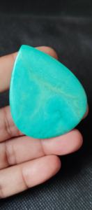 Cabujones de turquesa chinos naturales hechos a mano de alta calidad, piedras preciosas sueltas, tamaños mixtos de 5-8mm para la fabricación de joyas - Product Image 4