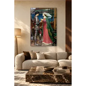 Impression sur toile Fida Waterhouse Tristan et Isolde sur le bateau - Product Image 2