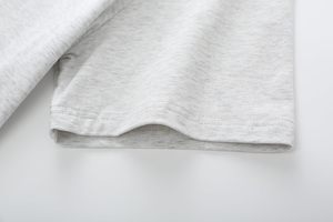 เสื้อยืดสีขาวระบายอากาศได้ดีสีขาวคอกลมสีขาวผ้านุ่มคุณภาพระดับพรีเมียม - Product Image 2