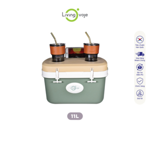 SB TECH Box 20L Rectangle PE Classic Style Thermal Picnic Use Absorption - Product Image 3