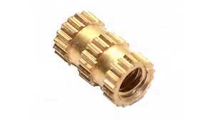 Insert d'expansion fileté en laiton haute résistance pour composants d'ingénierie à un prix abordable - Product Image 4