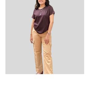 Camisetas Casuales de Manga Corta para Mujer, Tendencia en Ventas, Personalizadas, Ecológicas, Transpirables, Hechas de Spandex/Algodón, con Logotipo de Bangladesh - Product Image 5