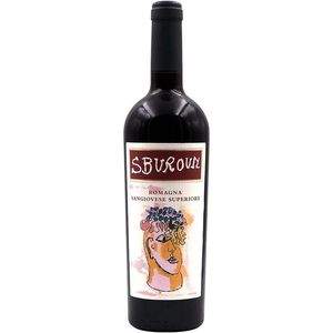 Sustainable Italian Organic Sangiovese Superiore DOC Red <b>Wine</b> 750ml-6 Bottles Per Box - Product Image 1