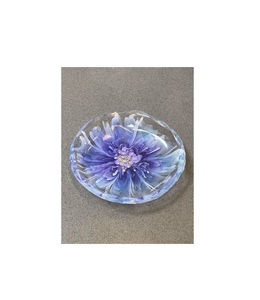 Tazón de resina hecho a mano con diseño de inspiración natural, excelente opción de regalo, accesorio de comedor de cocina funcional y elegante único - Product Image 4