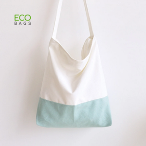 Bolsas reciclado de algodón con estampado personalizado ecológico, cómodas asas de material natural, bolsas de compras inspiradas en la naturaleza para - Product Image 4
