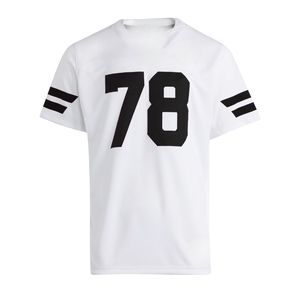 เสื้อฟุตบอลอเมริกันพิมพ์ซับลิเมชันออกแบบได้ตามต้องการเสื้อฟุตบอลน้ำหนักเบาระบายอากาศได้เสื้อผ้าทีมต่อต้านแบคทีเรียสำหรับผู้ชายผู้หญิงในฤดูร้อน - Product Image 1
