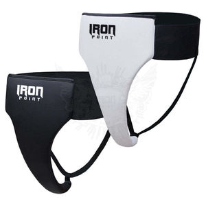 Protector de ingle de cuero de alta calidad OEM impresiones personalizadas colores del equipo protección personalizada 2025 a la venta - Product Image 5