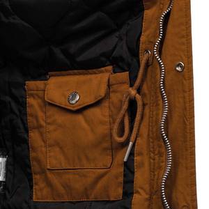 NISAR SONS INDUSTRY Parka de safari imperméable pour homme, doublée polaire, à capuche, zippée, veste d'hiver thermique chaude - Product Image 6