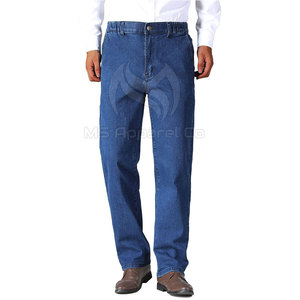 Jeans de Moda Urbana para Hombre Hechos a Medida, Transpirables y Ecológicos, para Todas las Temporadas, Colores y Logotipo Personalizables - Product Image 2