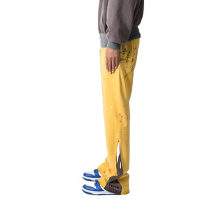 Pantalones Deportivos Casuales de Alta Calidad para Hombre, Estilo Jogger, con Cintura Elástica y Corte Acampanado - Product Image 3