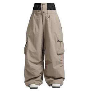 Nuevos Pantalones de Esquí Gruesos y Cálidos para Invierno, Unisex, Resistentes al Viento y al Agua, con Tirantes, para Nieve y Snowboard, Tallas Grandes - Product Image 1