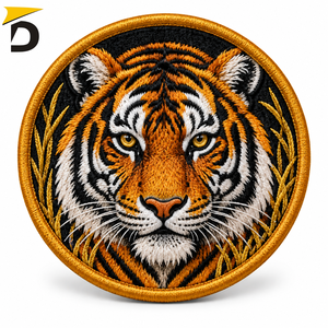 Parches Bordados Personalizados con Diseños a Medida, Trabajo con Hilo Fino y Calidad Confiable para Decoración de Ropa y Uniformes - Product Image 1