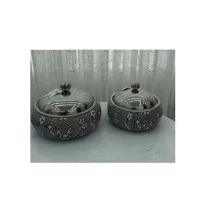 Servidor de alimentos pintado a mano, olla caliente para decoración de Ramadán, servidor de alimentos redondo de primera calidad, plato de cazuela en el precio más barato - Product Image 4