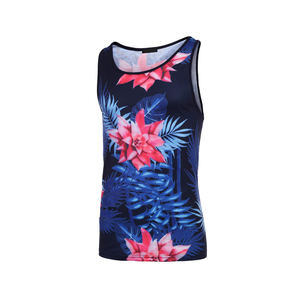 Débardeur de musculation pour hommes débardeur à séchage rapide respirant grande taille Fitness Sublimation imprimé hommes débardeurs - Product Image 4