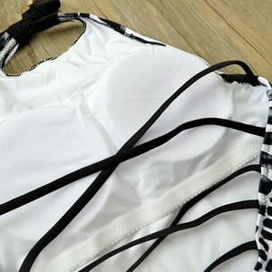 Traje de baño con estampado de sublimación Venta al por mayor Traje de baño de playa de verano de moda Traje de baño de una pieza - Product Image 6