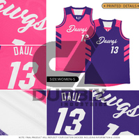 Conjuntos de Camisetas de Baloncesto Personalizadas de Talla Grande, Reversibles, sin Mangas, Transpirables, de Malla de Poliéster, de Secado Rápido, con Estampado por Transferencia de Calor, Clásicas