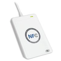 Lector y Grabador de Tarjetas Inteligentes ACR122U 13.56MHz USB NFC ISO 14443A con Distancia de Lectura de 3-5cm